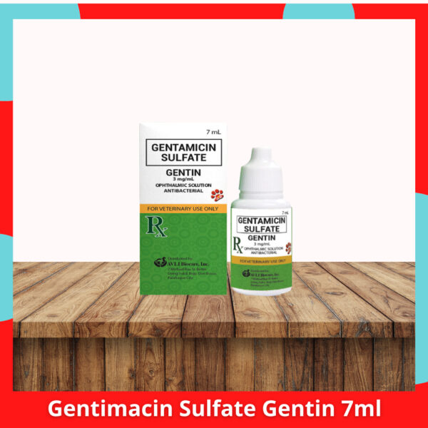 Gentin Eye Drops For Dogs and Cats 7ml