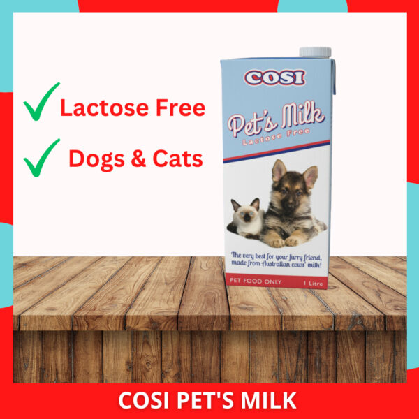 Cosi Pet's Milk Lactose Free for dogs and cats