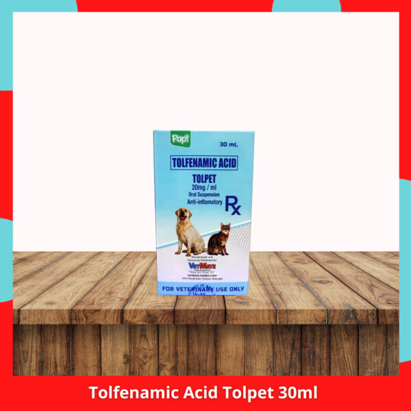 Tolfenamic Acid Tolpet 30ml