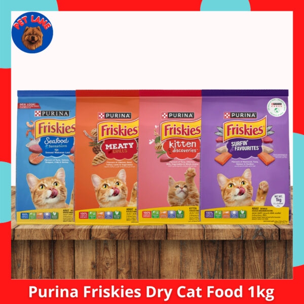Purina Friskies Dry Cat Food 1kg