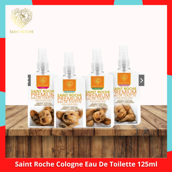 Saint Roche Premium Dog Eau de Toilette Cologne 125ml
