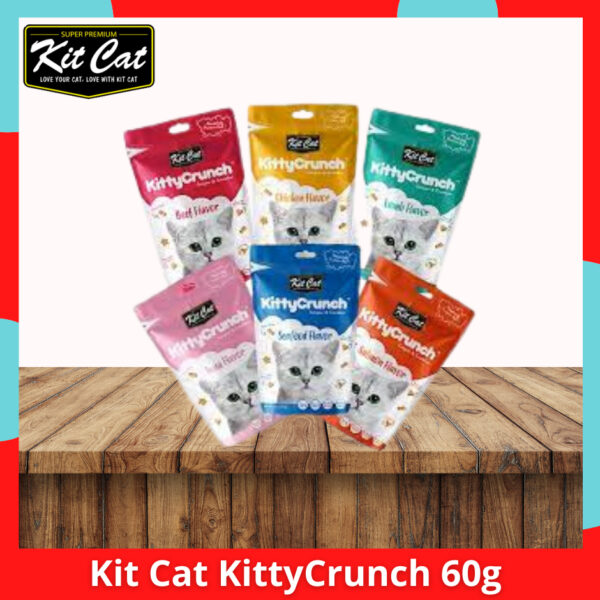 Kit Cat KittyCrunch Treats For Cats 60g