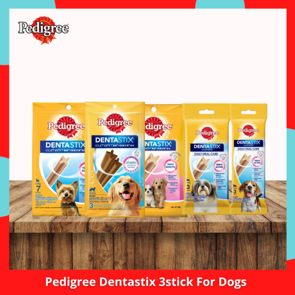 Pedigree DENTASTIX 3Stick 4-12m l 2-5kg l 5-10kg l 10-25kg l 25-50kg