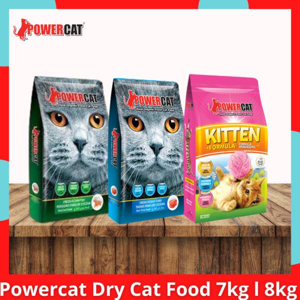 Powercat Dry Cat Food Per Sack Tuna l Fish l Kitten