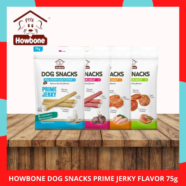 Howbone Dog Snacks Prime Jerky 75g