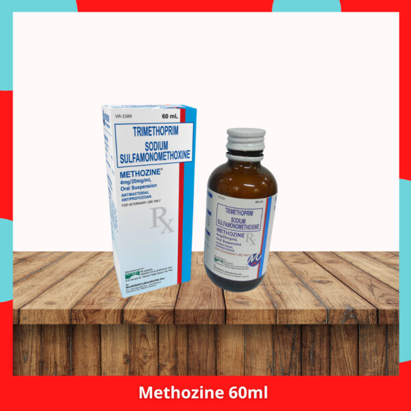 Methozine Oral Suspension AntiBacterial 60ml