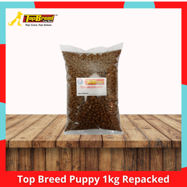 Top Breed Dry Dog Food 1kg Repacked