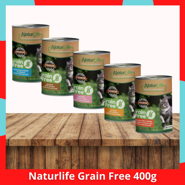 Naturlife Grain Free Wet Cat Food 400g
