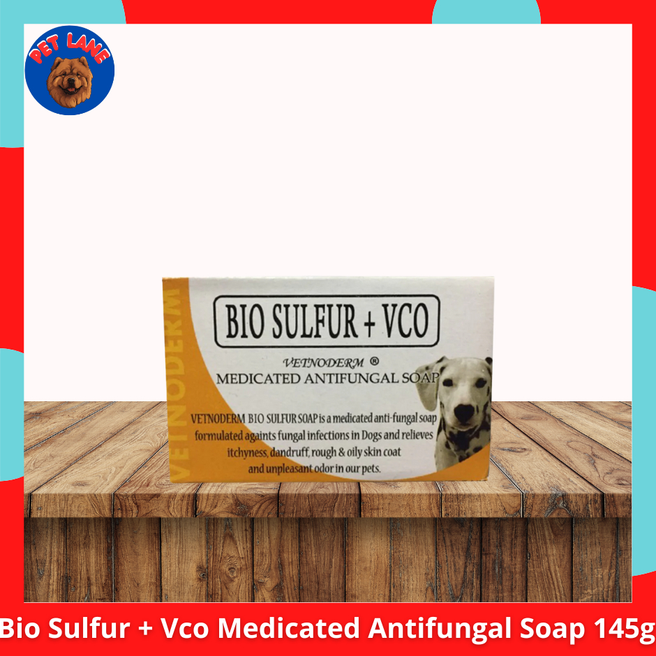 99035333d699ad954432962a2f1f6a0b6085_1752587055579.jpg Bio Sulfur + Vco Antifungal Soap 145g - Image 1