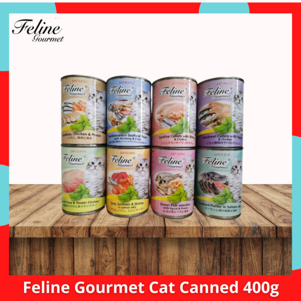 Feline Gourmet Wet Cat Canned 400g