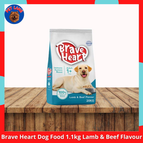 Brave Heart Dog Food Adult & Puppy 1.1kg