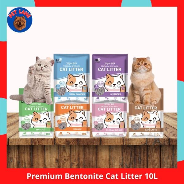 MIG Pet Care Premium Bentonite Cat Litter 10L
