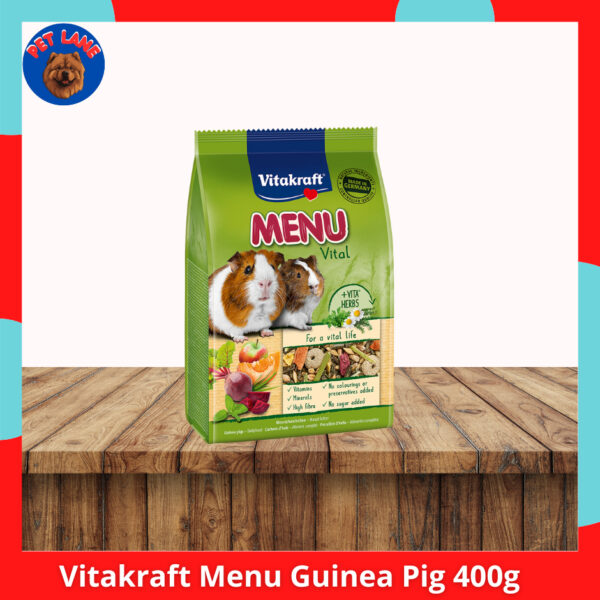Crispy Muesli Food for Hamster & Co l Rabbit l Menu Guinea Pig 400g