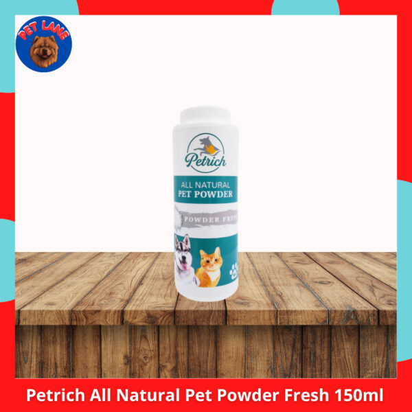 Petrich All Natural For Dog & Cat Shampoo 500ml l Pet Spray 250ml l Pet Powder 150g l Pet Soap 100g