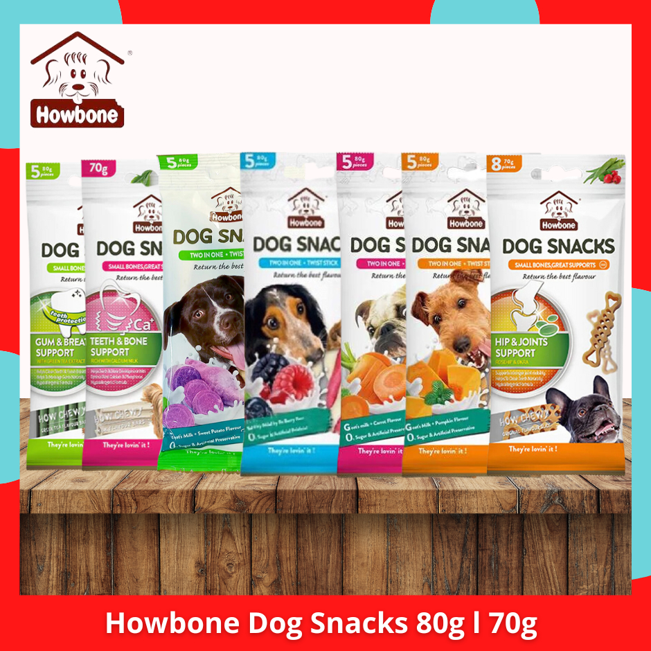 37884f99d6993da2c245b2fe00cb68c4af18_1762252275688.jpg Howbone Dog Snack Treats 70g l 80g l Howbone Cat Treats 28g l 18g - Image 1