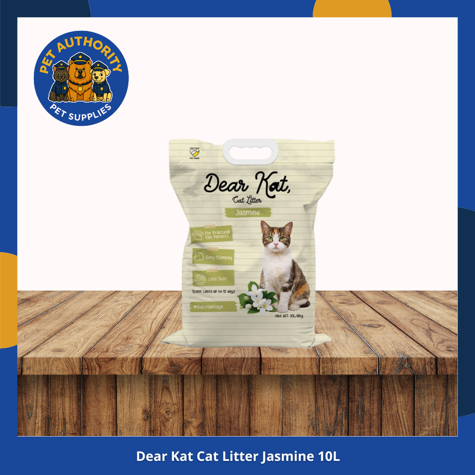 1595c458aa954b6a351894c130ffeca19a60_1782670139727.jpg Dear Kat Cat Litter 10L Lemon l Lavender l Jasmine l Pandan - Image 1