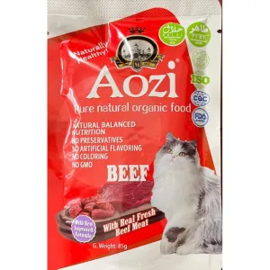Aozi Cat Beef 85g Aozi Cat Beef 85g - Image 1