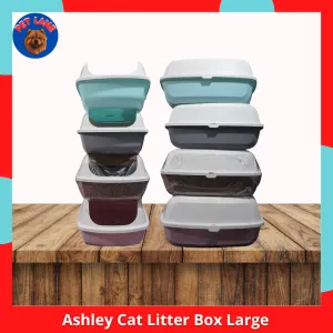 Ashley Cat Litter Box Large Baby Pink Ashley Cat Litter Box Large Baby Pink - Image 1