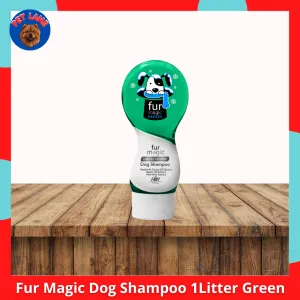 Fur Magic Dog Shampoo Green 1Litter Fur Magic Dog Shampoo Green 1Litter - Image 1