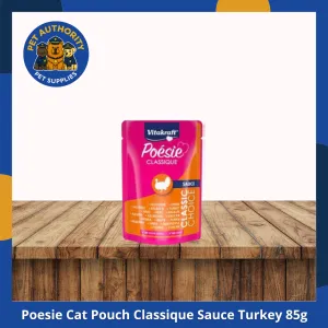 Vitakraft Poesie Classique Sauce Turkey 85g Vitakraft Poesie Classique Sauce Turkey 85g - Image 1